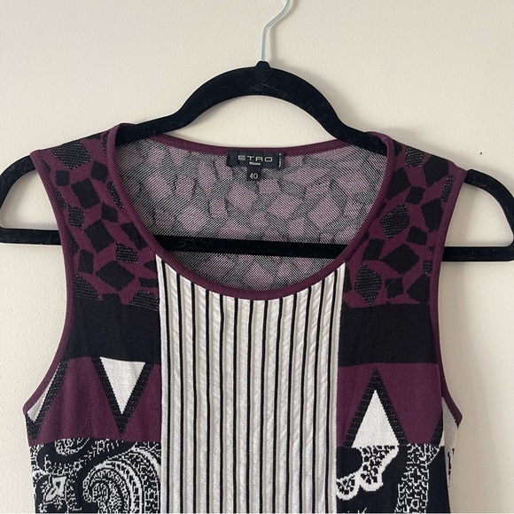 FINAL Etro Abstract Colorful Art to Wear Dress - Picture 2 of 6